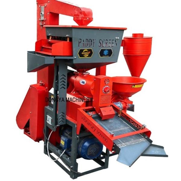 yifeng AGRO 11KW 700-1500KG Combined Rice Mill Machine with Elevator  for Commercial Use