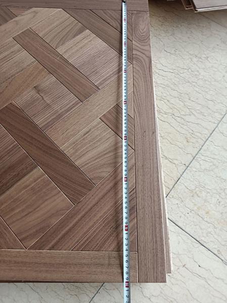 Quality American Walnut Versailles Panels Engineered Wood Flooring