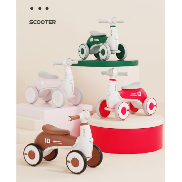Basic Seat Type Children's Scooter Twisted Car Toy for 1-3 Year Old Baby Walking Aid
