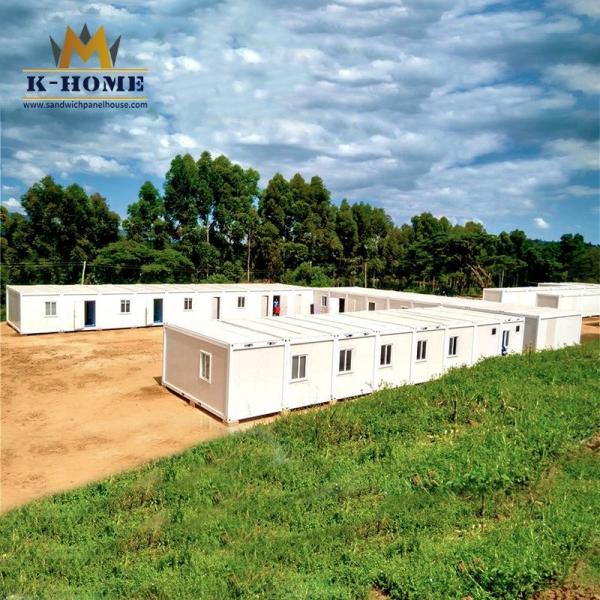 Временный контейнер портативного офиса с туалетом