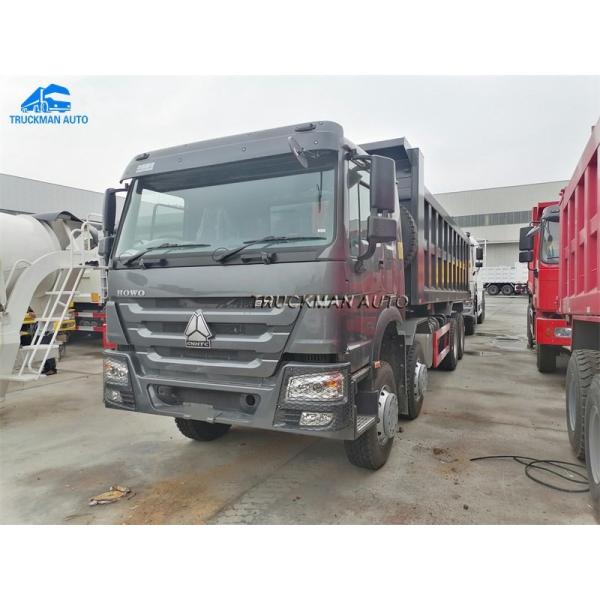 50 Tons SINOTRUK HOWO 25M3 Heavy Duty Dump Truck 371HP 8x4 Tipper Trucks