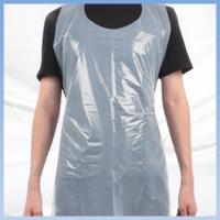 L'huile imperméable rendent le tablier en plastique de tablier jetable de CPE pour l'hôpital résistant