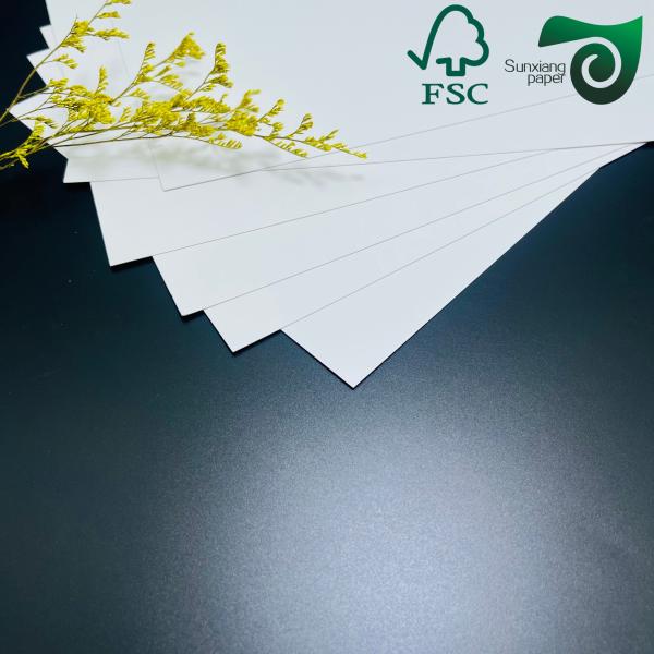 FSC 250gsm Food Grade Pastry Cake Packaging Paper With High Stiffness Board Paper