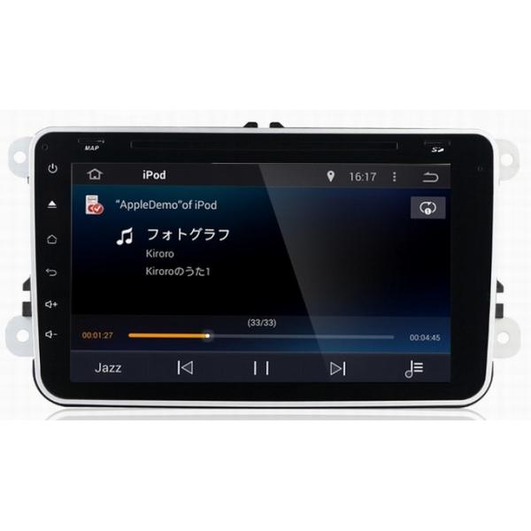 Ouchuangbo Pure Android 4.4 DVD Radio Video Stereo BT USB for Volkswagen Golf MK5 /Caddy /