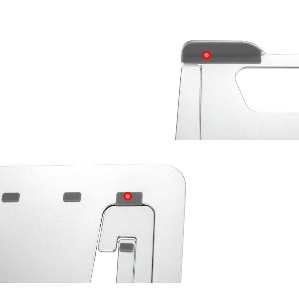 Adjustable Cell Phone Stand Holder for 4-13 Inches Tablet 360 Rotating Mount Steel Holder