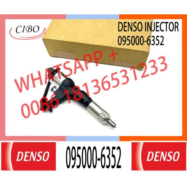 Real price High Quality Fuel injector 095000-6353 095000-6350 095000-6352 for JQ5E/J06 Excavator 200/230/250/260-8