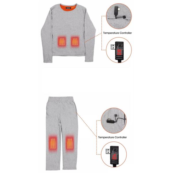 Far Infrared Electric Heated Clothes Graphene Film Material USB Charging