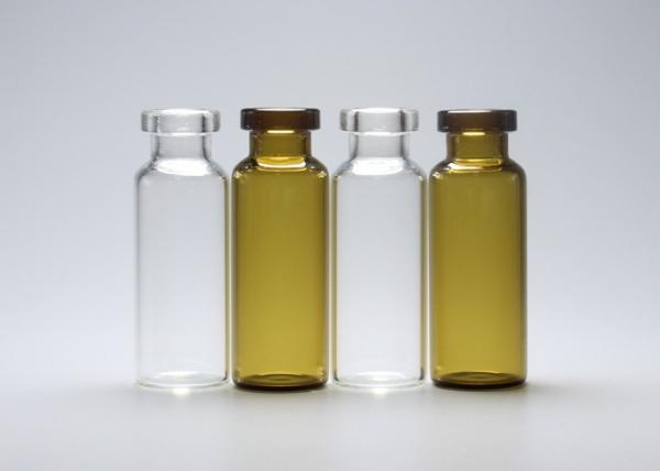 4ml se dégagent ou le conteneur en verre tubulaire médicinal vide ambre de bouteille de fiole