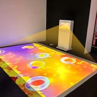 Máquina de proyección de sistema de piso Ar