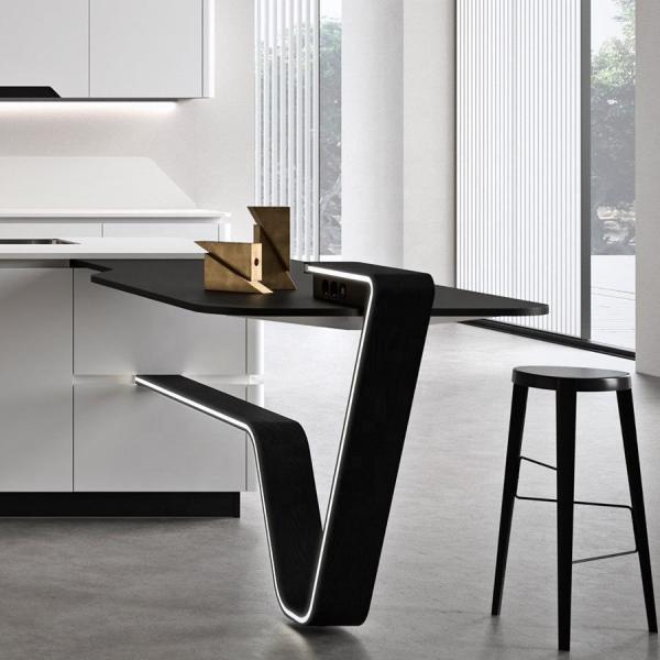 Customized Size Stainless Steel Kitchen Cabinet PVC Membrane Beach House Cabinets