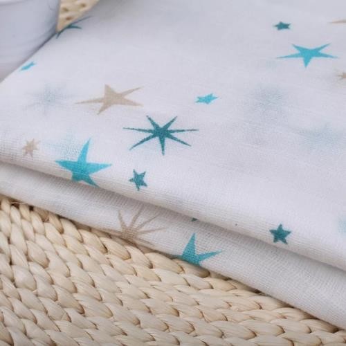 100 Percent Cotton Muslin Fabric , Soft Cotton Gauze Fabric Tear Resistant