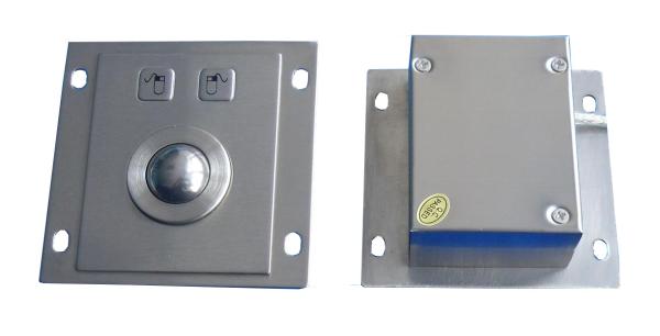 O dispositivo apontando do mini Trackball da montagem 25mm do painel traseiro com curso curto abotoa-se
