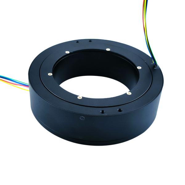 Anillo de deslizamiento eléctrico y de señal de gran apertura ID 72mm OD 112mm 0,5A de baja corriente