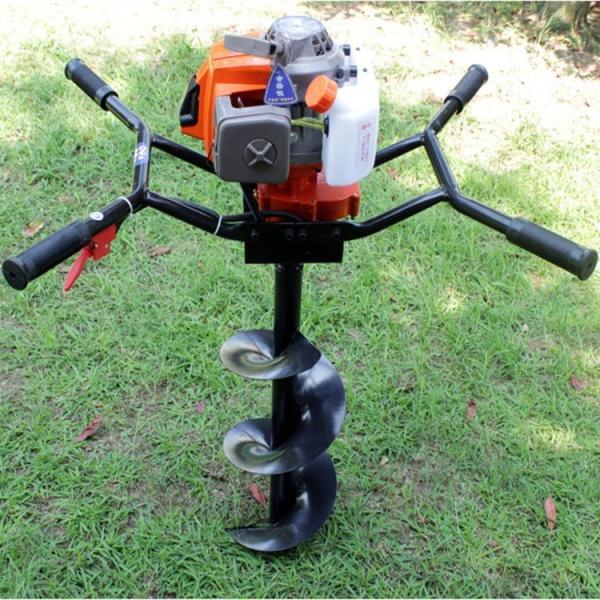High Digging Power Small Type Garden Hole Tools Gasoline Earth Auger Drill Auger 7-80CM