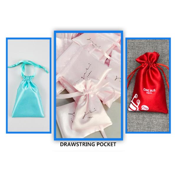 Полиэстер ЛЮБИМЦА шелка 100 сатинировки простирания повторно использованный для хозяйственной сумки Sleepwear Hanfu