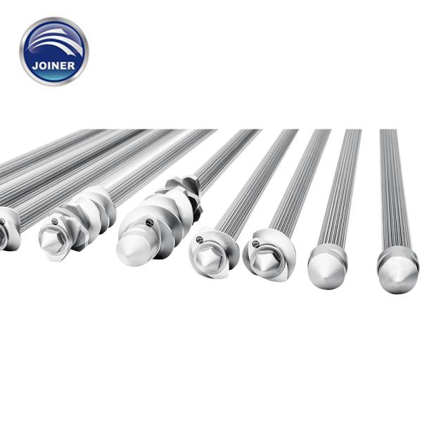 40CrNiMoA Materials Extruder Shaft , Twin Screw Extruder Parts With Cooling System