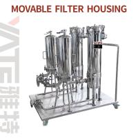 Appareil de filtration mobile de qualité alimentaire, raccordement à une bride ou à un fil de 1,6 Mpa