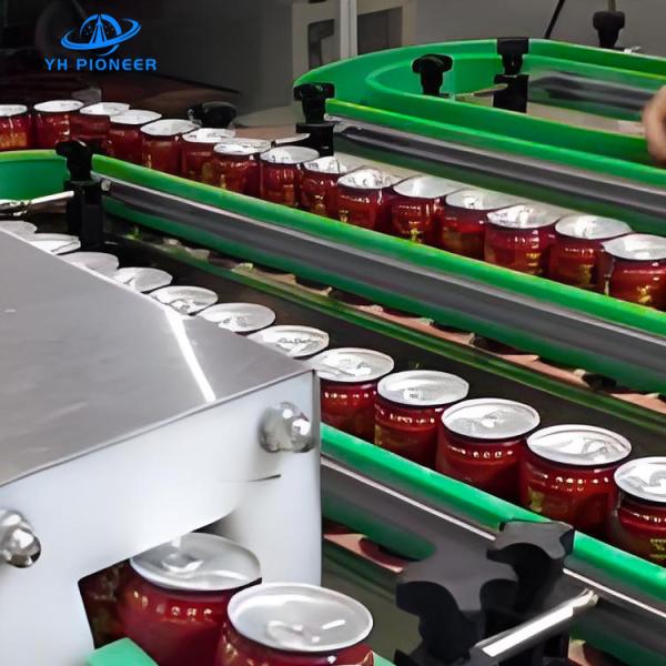 High Precision Bottle Conveyor Systems With 20m/Min Speed And Adjustable Table Height For Reliable Bottle Handling