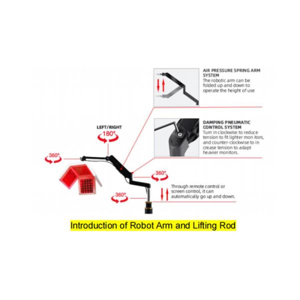 650 Нм диодная лазерная машина для роста волос Анализатор низкого уровня терапии волос