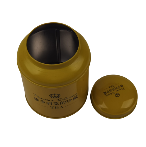 ISO Classic Loose Leaf Tea Tin Metal Tea Canister 90*120mm