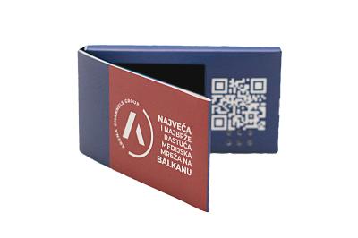 2.4 Inch Mini Digital Brochure The Innovative and Attention-Grabbing Video Mailer Card