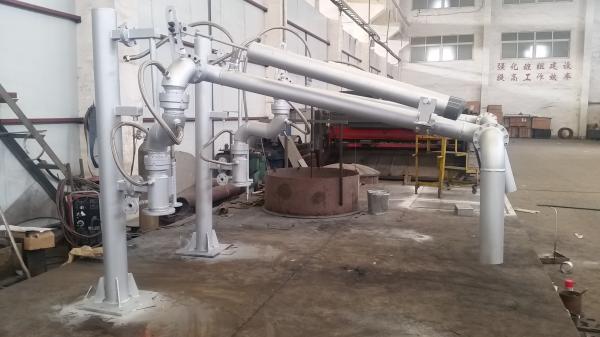 High Strength Asphalt Plant Parts Bitumen Loading Arm Long Life Span
