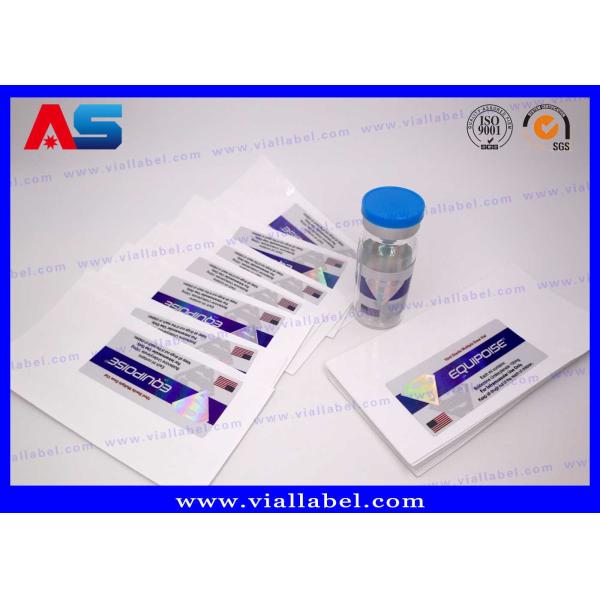 CMYK пептидные флаконы этикетки для лекарств стеклянные бутылки наклейки печать фабрика водонепроницаемый сильный клей
