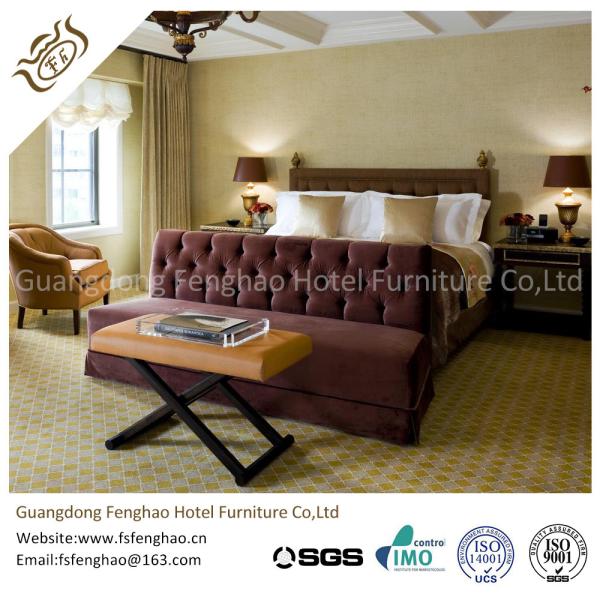Luxury Suite Full Bedroom Furniture Sets For Holiday  / Resort Hotel Room Table And Chairs