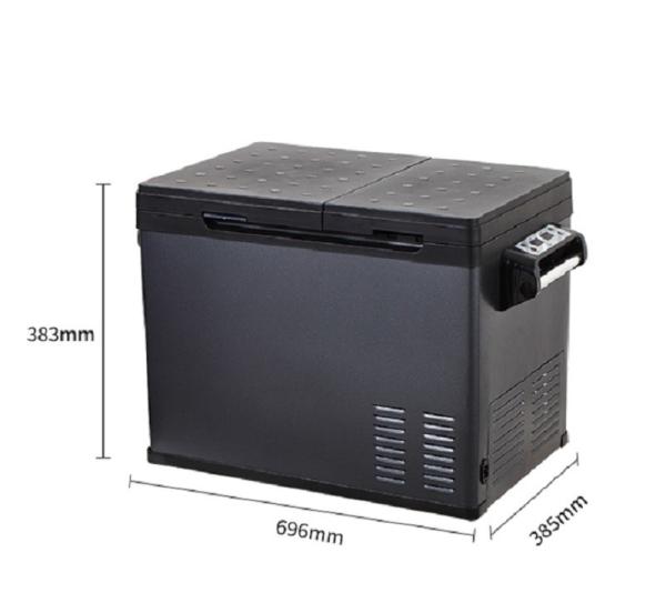 NO App-Controlled Portable Outdoor Camping Fridge for Fishing DC 12v 24v and Big Capacity