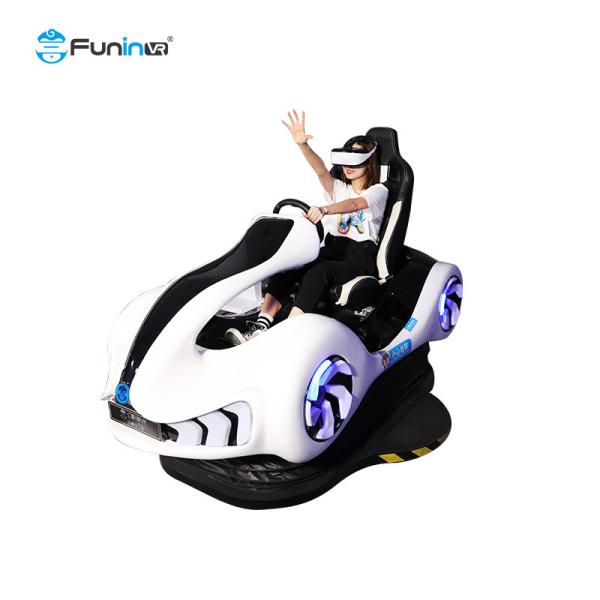 simulador do equipamento do carro de competência 9D VR que conduz o carro para o parque de diversões de VR