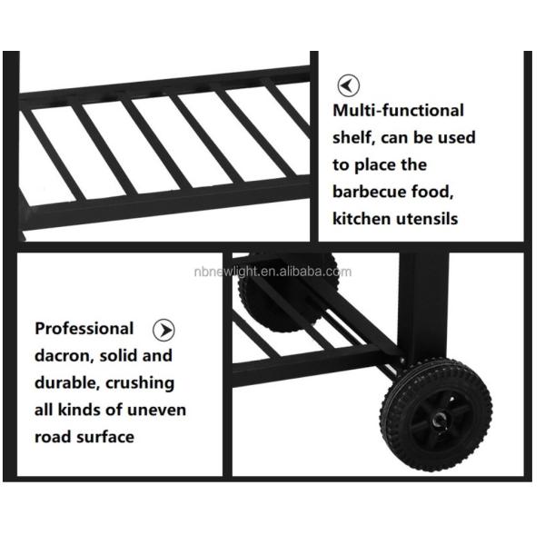 Upgrade Your Camping Experience with this Portable Charcoal Smoker BBQ Charcoal Grill