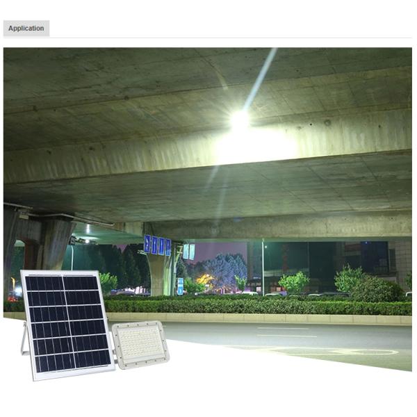 aterproof outdoor ip66 die cast aluminum smd 60w 100w 150w led solar flood lamp