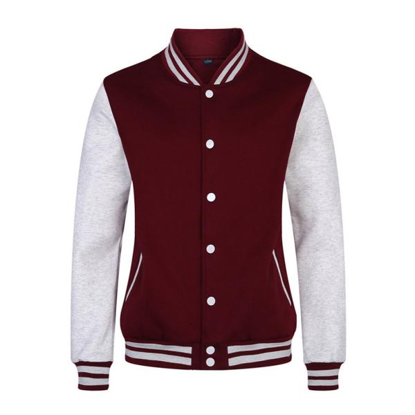 Coated Processing Type Baseball Uniform Sweater for Men's Work Clothes Custom Logo
