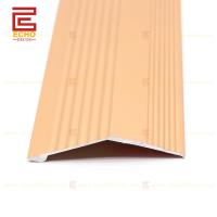 Anti-dérrapage auto-adhésif en aluminium réducteur de plancher bandes de transition longueur 2-3m/Trim personnalisé en carreaux d'angle extérieur