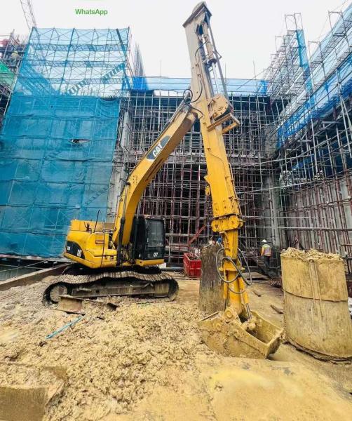 ZH Telescopic Excavator Boom Q355B Material for 20-50Ton Excavators
