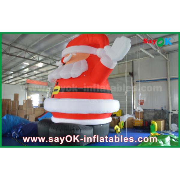 Большой прекрасный двор раздувной Санта Клаус для украшения рождества