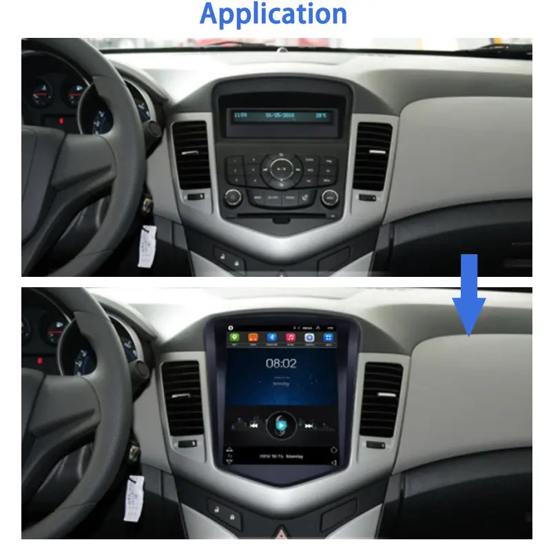 FCC Tesla Вертикальный экран Android 10 Автомобильный стерео DVD Вертикальный экран