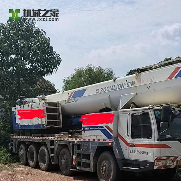 QY130 Used Zoomlion Truck Crane Second Hand Truck Mobile Crane 130 Ton