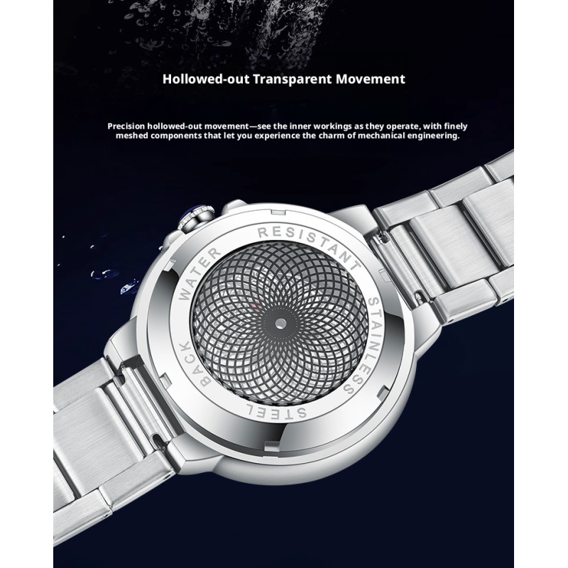 Men Roman Numeral Dial Business Quartz Watch Stainless Steel Bracelet Luminous Waterproof Calendar Dress Wristwatch Silver Gold Multi Color Options