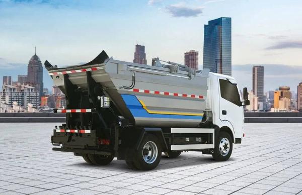 Pure Electric Self-Loading Garbage Truck Meeting the Demands of Custom's Requirements for Waste Management