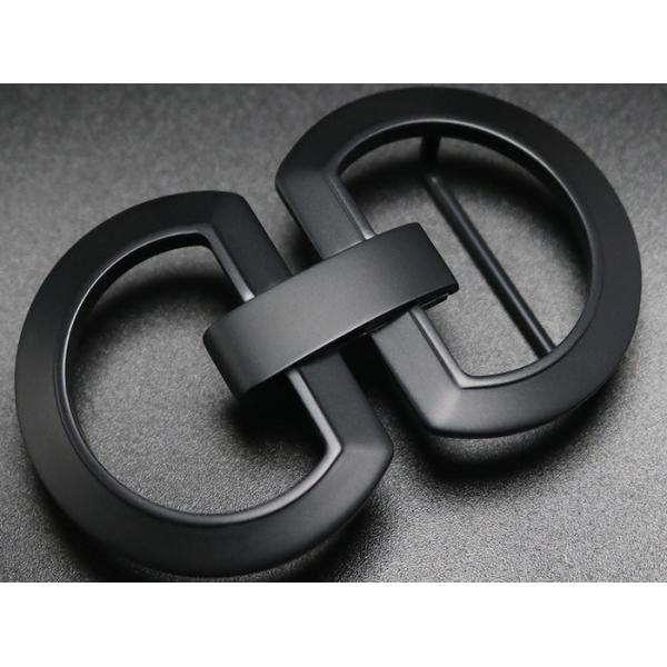 Аксессуар талии пряжки пояса нержавеющей стали замены 35MM изготовленный на заказ черный покрытый