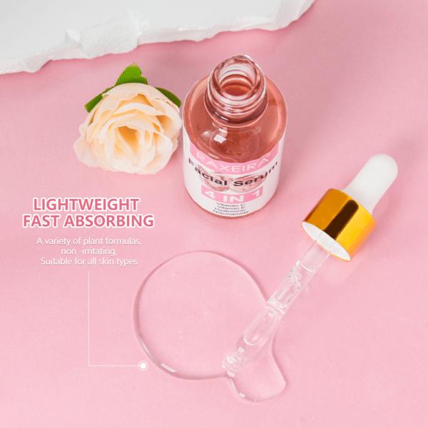 Natural Vitamin C E Serum With Niacinamide And Hyaluronic Acid / Organic Brightening Serum