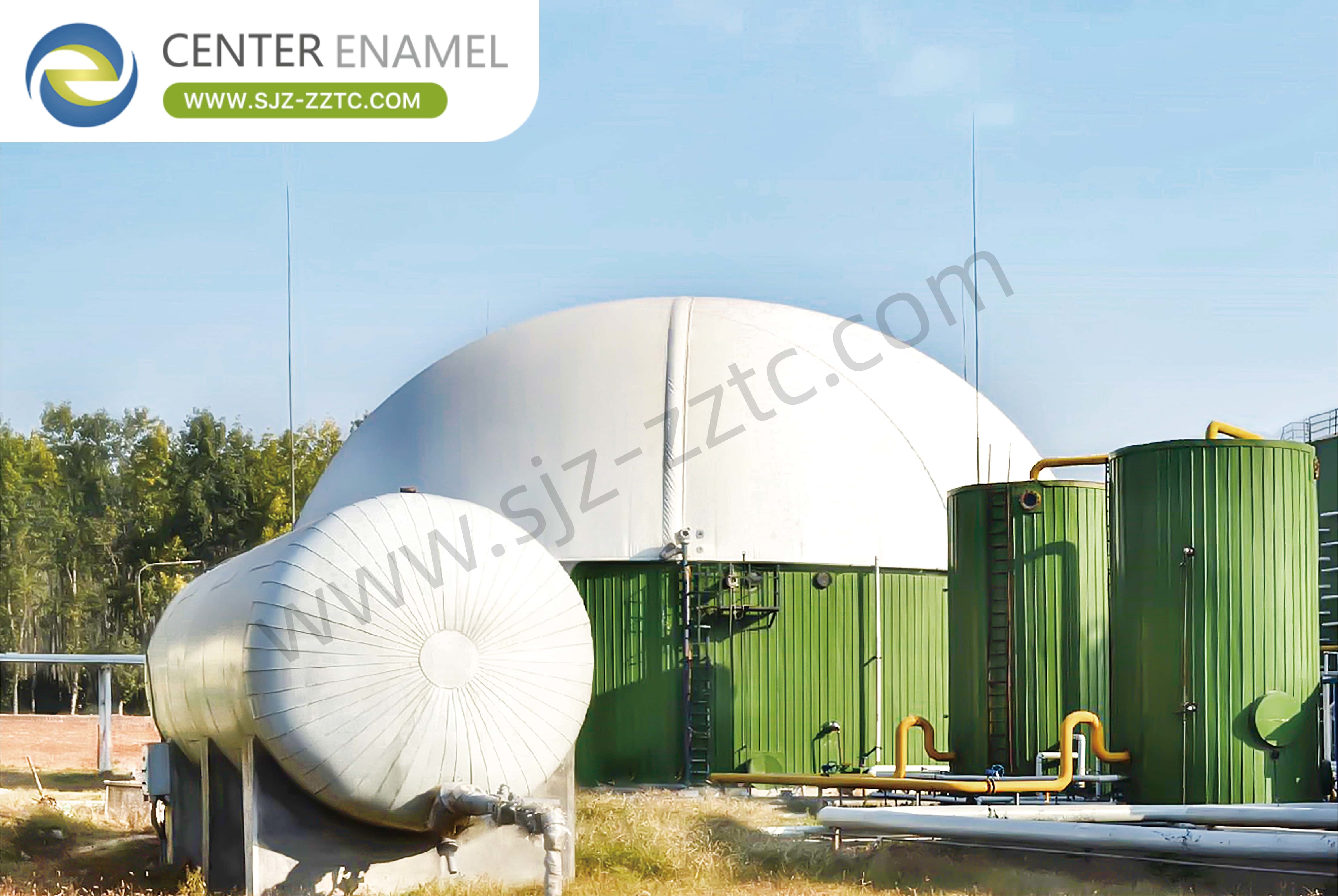 Advanced GFS Tanks and Biogas Plant Design for Solid Waste to Biogas in Turkey