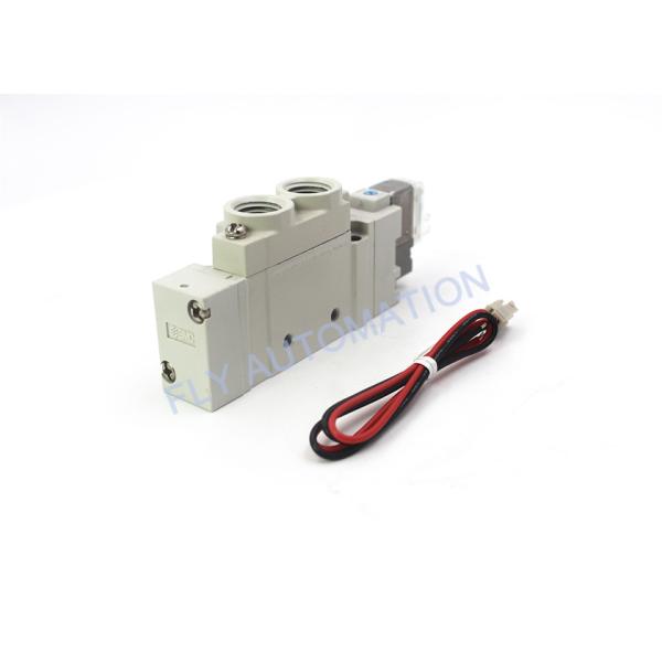 SY7120-5LZD-02 24v Pneumatic Solenoid Valve SMC Low Power G1/4 5/2 Way DC