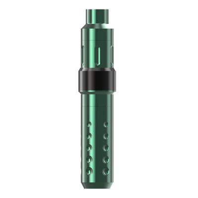 Green Color RCA Rotary Tattoo Machine Wireless With Powerful Motor