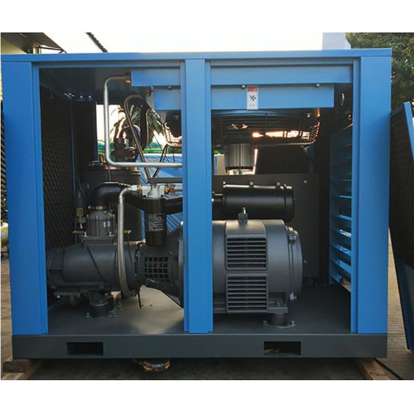 55kw Electric Motor Stationary Screw Direct Driven Air Compressors IP54 Rate