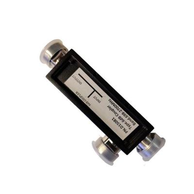 150dBc PIM High Power Dual Directional Coupler 5G DIN Female Connector 500 Watt