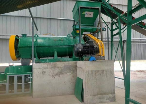 Linha de produção de fertilizantes orgânicos