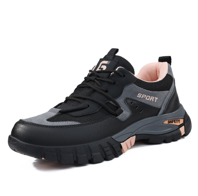 Steel Toe Work Safety Shoes Breathable Anti-Puncture Anti-Smash Durable Protective Summer Work Shoes for Men