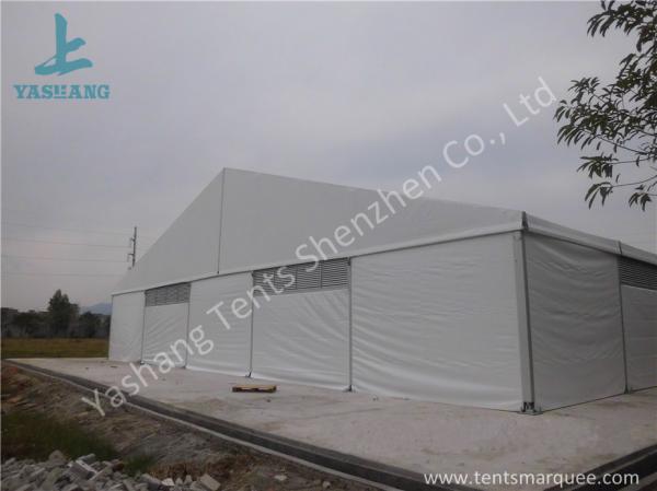 Large Span Aluminum Frame Industrial Storage Tents , Temporary Storage Tents